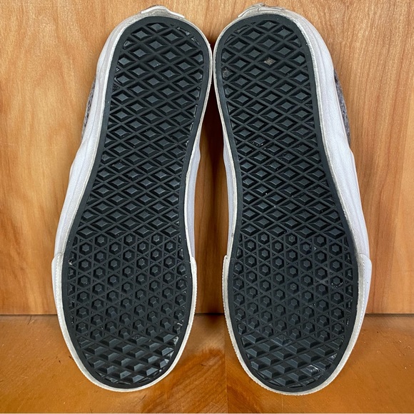 Womens 7.5 Vans Off The Wall Slip On Sneakers Animal Print Grey SEF0796 - Picture 7 of 8